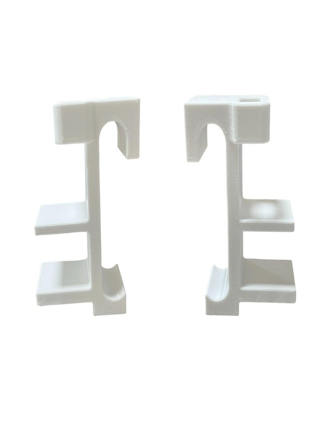 SPANSEE 2 PCS Baby Set Adapter Compatible with Stokke Tripp Trapp High Chair, for Old Model Chair Before 2003, Accessories Compatible with Stokke Tray Table (White) - Image 1